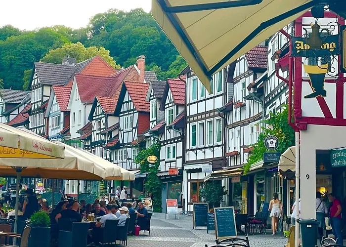 Gaestehaus Ambiente Am Kurpark Vendégház Bad Sooden-Allendorf